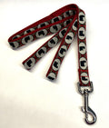 Plaid with Scottish Terrier Dog Leash 3/4