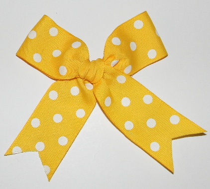 Bow-Yellow-1-Whitedot-Bin33
